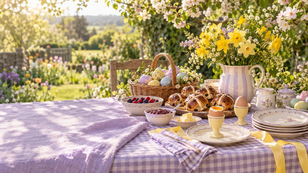 Easter Gatherings seasonal illustration