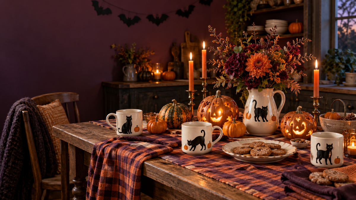 Halloween seasonal illustration