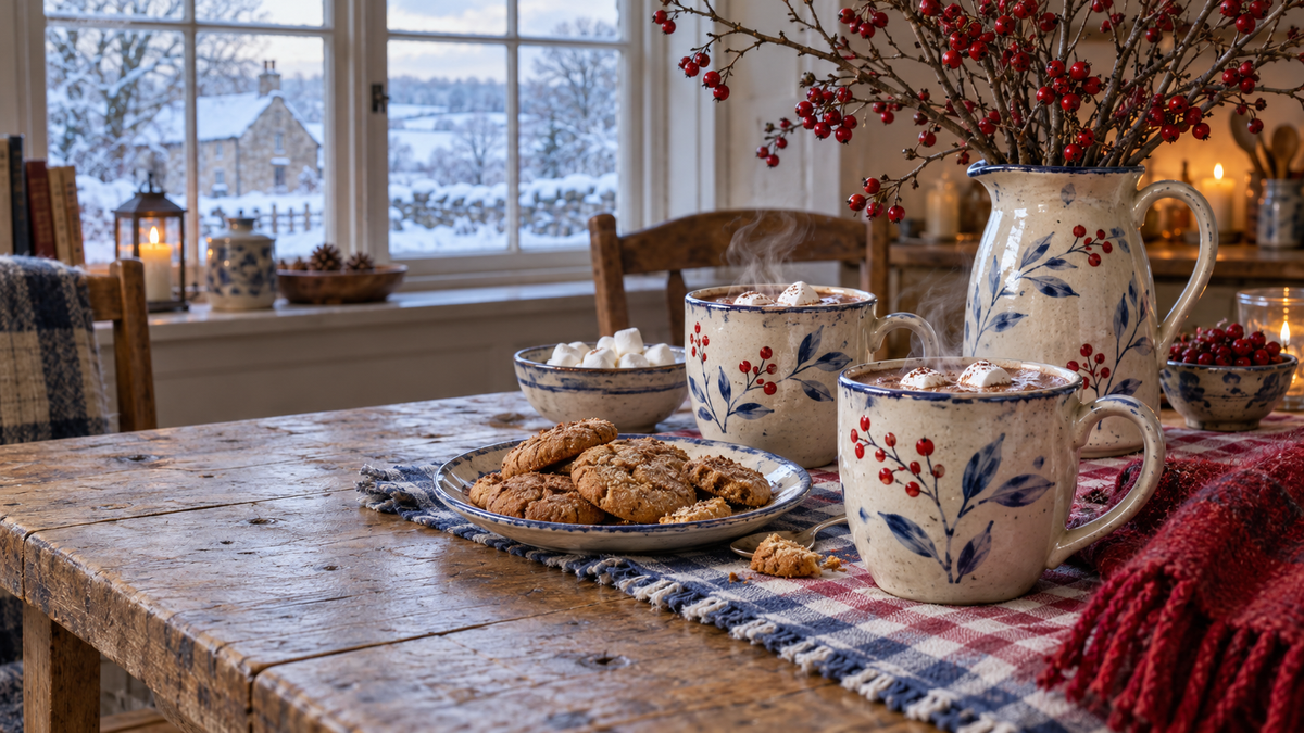 Winter Warmth seasonal illustration