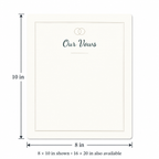 Dimensioned 8 by 10 inch metal print; 16 by 20 inch also available.